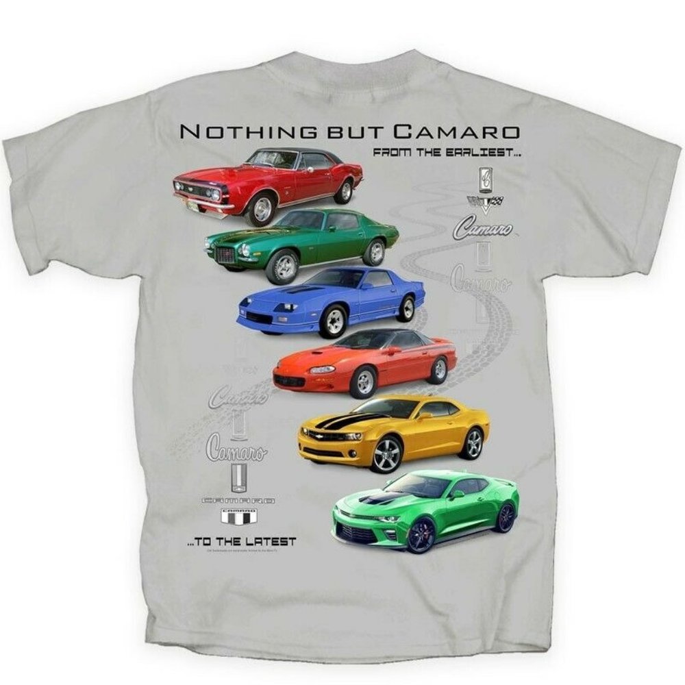 Nothing But Chevy Chevrolet Camaro Short Sleeve T-Shirt - NEW Fast Ship